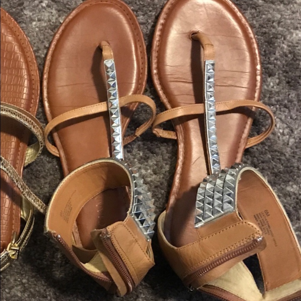 Studded sandals